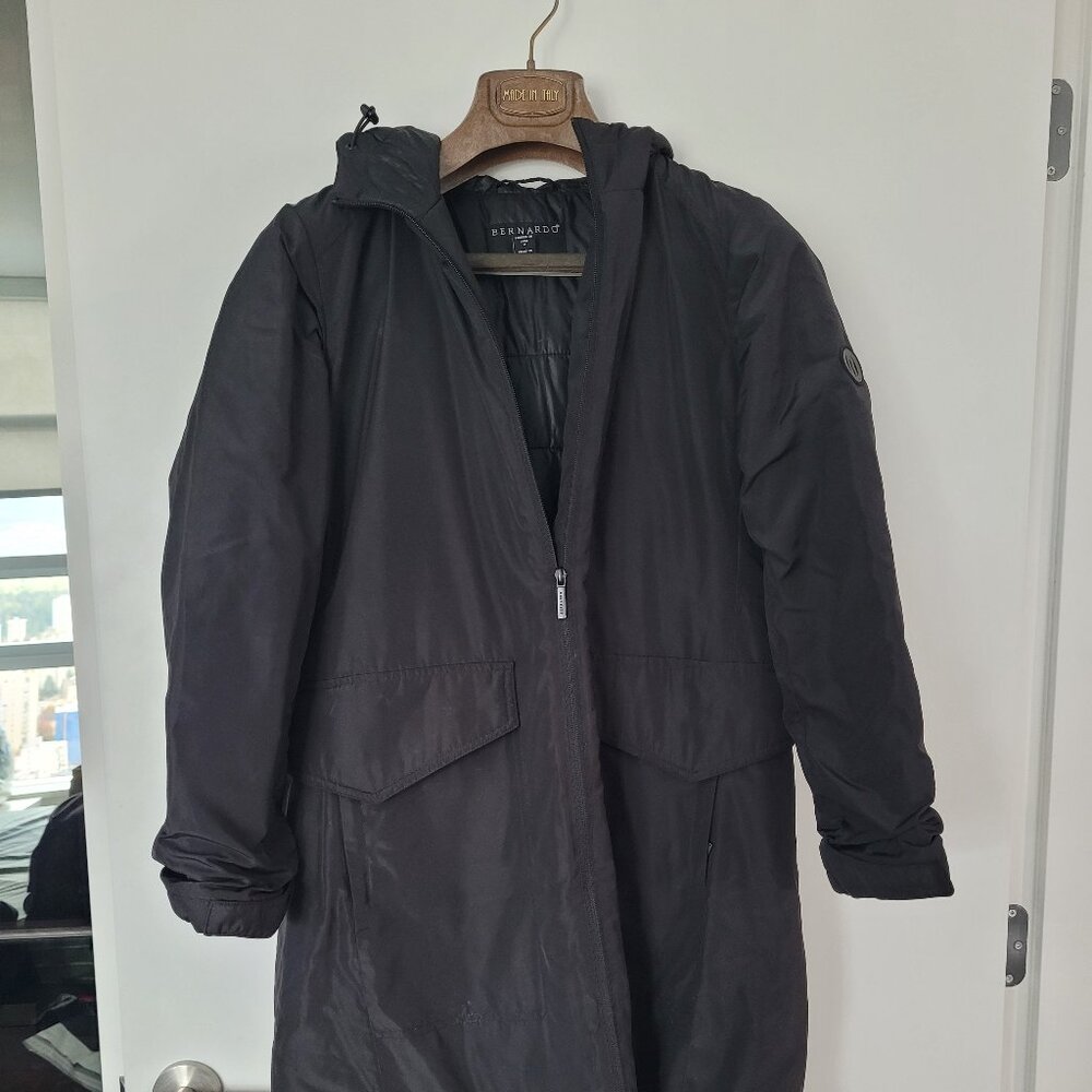 Weather proof long winter coat